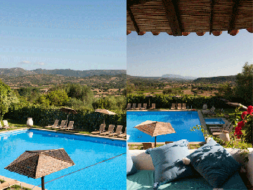 Zwembad van Su Gologone hotel in Oliena